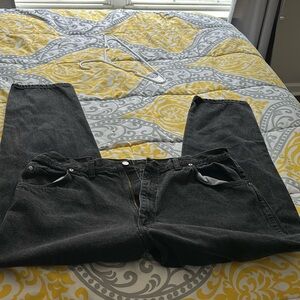 Men’s black denim Wrangler 40x30